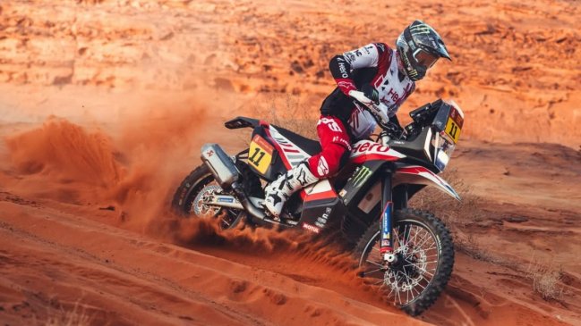 Ignacio Cornejo se mantuvo entre los cinco mejores del Dakar