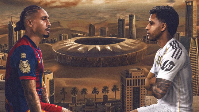 Barcelona y Real Madrid definen la Supercopa de España en el primer clásico del año