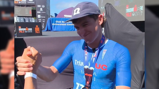 Diego Moya tras el Ironman de Pucón: Esto está recién comenzando, vamos por más