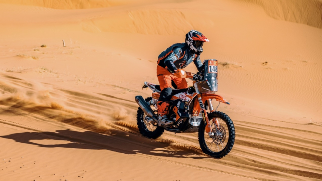 Tomás de Gavardo volvió a meterse entre los 30 mejores en el Rally Dakar