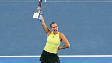   Sabalenka conquistó el WTA de Brisbane con solidez ante Kostyuk 