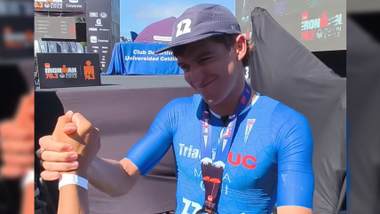   Diego Moya tras el Ironman de Pucón: Esto está recién comenzando, vamos por más 