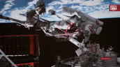 Astronautas chinos realizan entrenamientos clave y experimentos en estación espacial