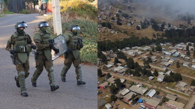 Comenzó el desalojo de la megatoma de San Antonio, pero hay resistencia violenta