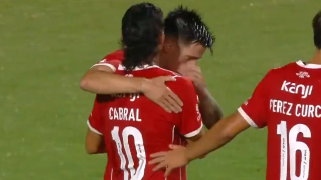 [VIDEOS] Cabral anotó un golazo para Independiente en el amistoso ante Everton