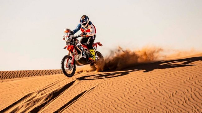 Ruy Barbosa sufrió dura caída y abandonó la décima etapa del Dakar