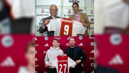 Ajax oficializó el fichaje de Maximilian Ibrahimovic, hijo del legendario Zlatan