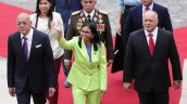 La presidenta encargada de Venezuela presentó el informe de gestión en nombre de Maduro