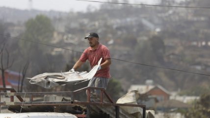   El trabajo de remoción de escombros en Penco y Lirquén tras devastadores incendios forestales 