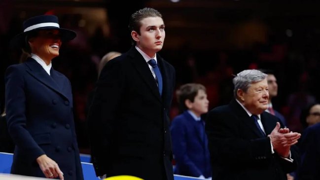 Barron Trump dio la alerta desde EE.UU. al ver una agresión por videollamada en Londres