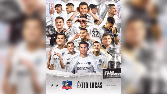 El mensaje de despedida de Colo Colo a Lucas Cepeda