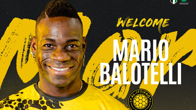 Mario Balotelli fichó por exótico club en Emiratos Árabes Unidos