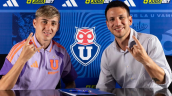Salvador Negrete firmó su primer contrato con Universidad de Chile
