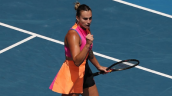 Aryna Sabalenka sorteó a Mboko para llegar a los cuartos del Abierto de Australia