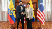 Ecuador recibe a subsecretario de Guerra de EE.UU. para reforzar seguridad en frontera colombiana