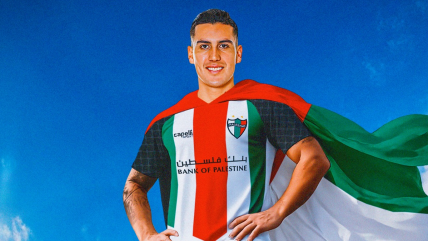   Vuelve un campeón de América: Palestino oficializó a Enzo Roco como nuevo refuerzo 