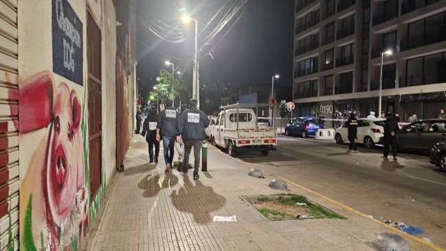 Tiroteo dejó un muerto y un herido en Estación Central
