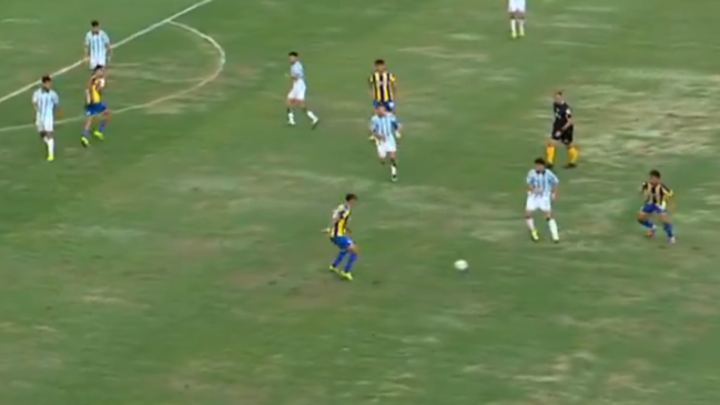 [VIDEO] Vicente Pizarro la comenzó y Di María anotó un golazo para Rosario Central ante Racing