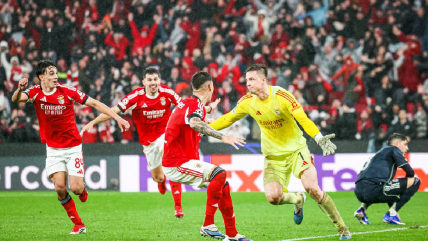 Benfica se salvó en la Champions y condenó a Real Madrid a los play-offs con frenética victoria