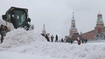 La capa de nieve en Moscú alcanza los 62 centímetros