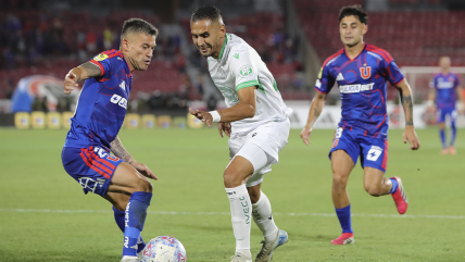 La U y Audax Italiano empataron en un duelo que fue empañado por incidentes en el inicio de la Liga