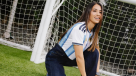 Antonela Roccuzzo enloqueció a sus seguidores con la camiseta de la selección argentina