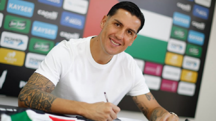   Enzo Roco abordó los rumores que lo vincularon a Colo Colo 