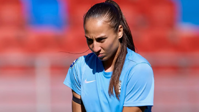 La seleccionada chilena Antonia Canales sufrió una grave lesión