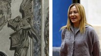 Un ángel con el rostro de Meloni genera debate en Roma