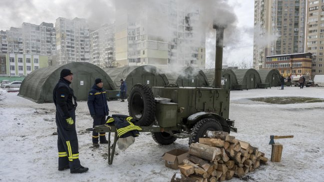 Rusia reanudó ataques contra infraestructura energética de Ucrania en plena ola polar
