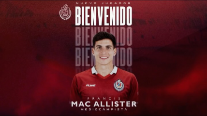  La Serena oficializó a Francis Mac Allister como su nuevo refuerzo  