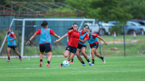 La Roja femenina tuvo su última práctica antes del debut en el Sudamericano sub 20