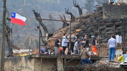 Damnificados del Biobío protestaron contra el Gobierno: 