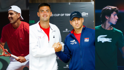   Chile sale a golpear primero ante Serbia en las Qualifiers de Copa Davis 