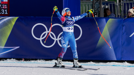 Matilde Schwencke completó con éxito su debut olímpico en Milán-Cortina
