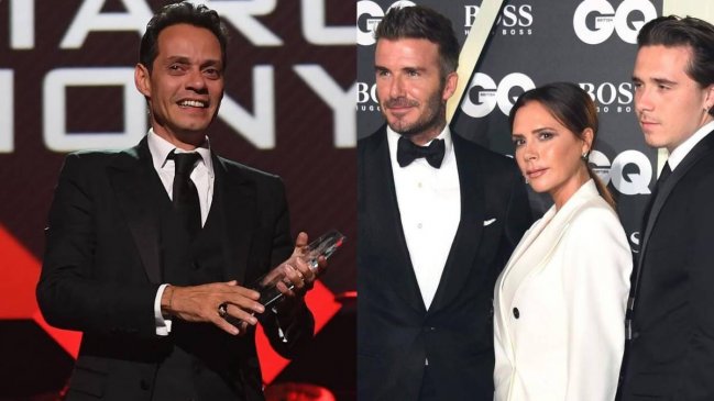 Marc Anthony sobre conflicto familiar de los Beckham: 