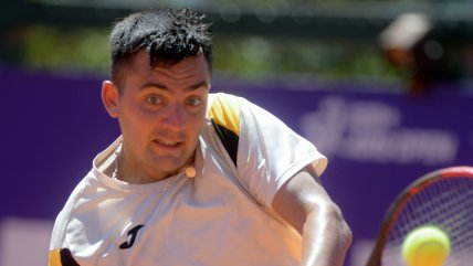   Tomás Barrios se despidió del ATP de Buenos Aires con dura caída ante Luciano Darderi 