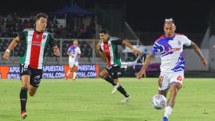   El polémico empate de Palestino y U. de Chile en La Cisterna 