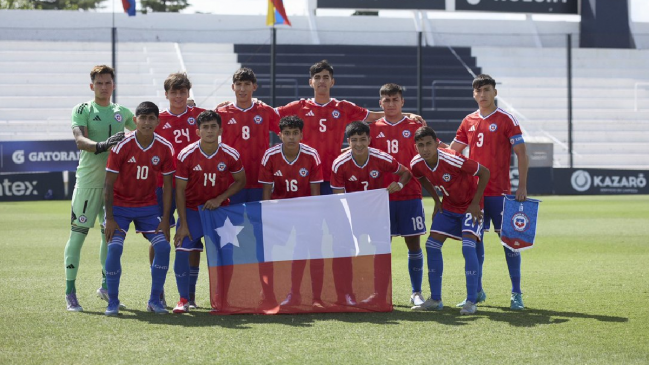 Tras sólida campaña la Roja sub 17 cayó en la final del Torneo Internacional Jóvenes Promesas