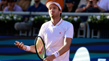 Nicolás Jarry fue eliminado en primera ronda de la qualy del ATP de Río de Janeiro