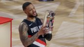 Lillard agrandó su leyenda con su ansiado tercer título de triples en el All-Star NBA