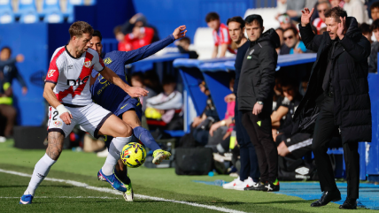   Atlético Madrid fue goleado por Rayo Vallecano en la liga española 