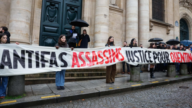 Francia: Cuatro detenidos, entre ellos un asesor legislativo, por homicidio de joven ultraderechista