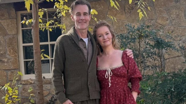 James Van Der Beek y su esposa renovaron sus votos matrimoniales días antes de morir