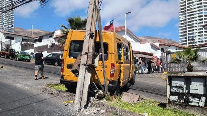   Postes chocados alcanzan nuevo récord en 2025: más de 10 accidentes al día 