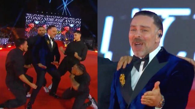 José Antonio Neme se lució bailando en el inicio de la Gala de Viña 2026