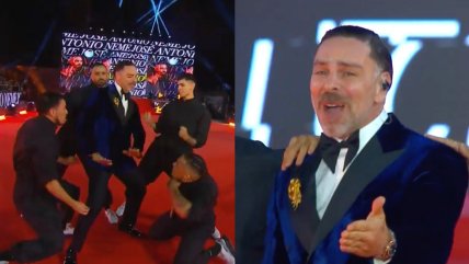 José Antonio Neme se lució bailando en el inicio de la Gala de Viña 2026
