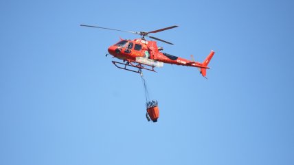 Senapred declaró alerta roja para Puente Alto por incendio forestal