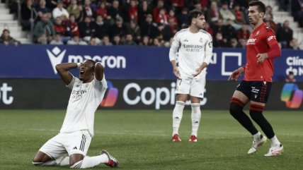   Real Madrid condicionó su liderato en España tras sorpresiva caída ante Osasuna 
