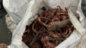 Sujetos fueron sorprendidos con más de dos millones de pesos en cables robados